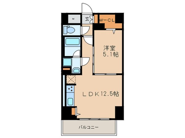 プレミアムコート新栄の物件間取画像